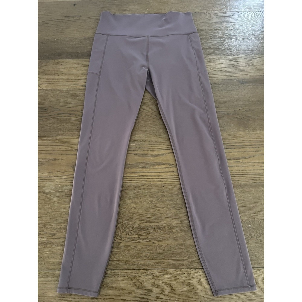 Vuori Studio Pocket High Rise 7/8-Length Leggings Brown/ Tan Size L
